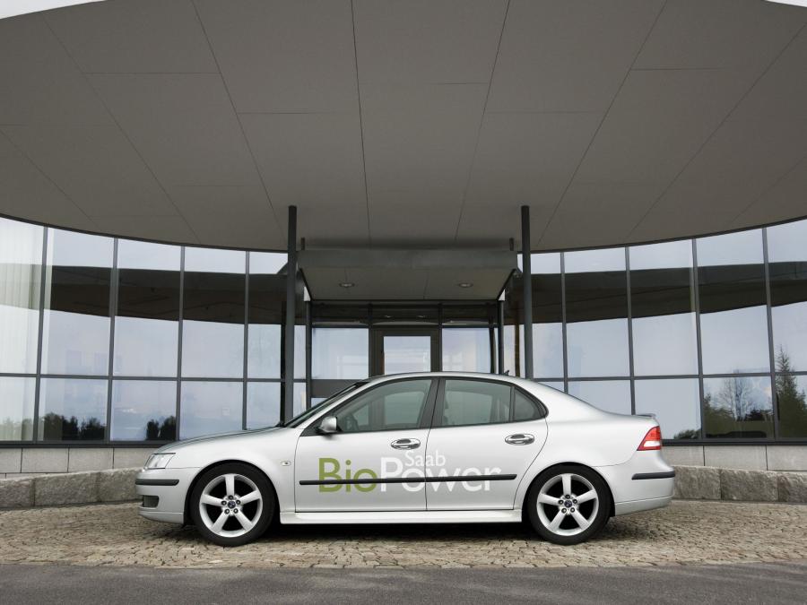  Saab 9-3 BioPower Sport Sedan 2006 года  (фото 3 из 10)